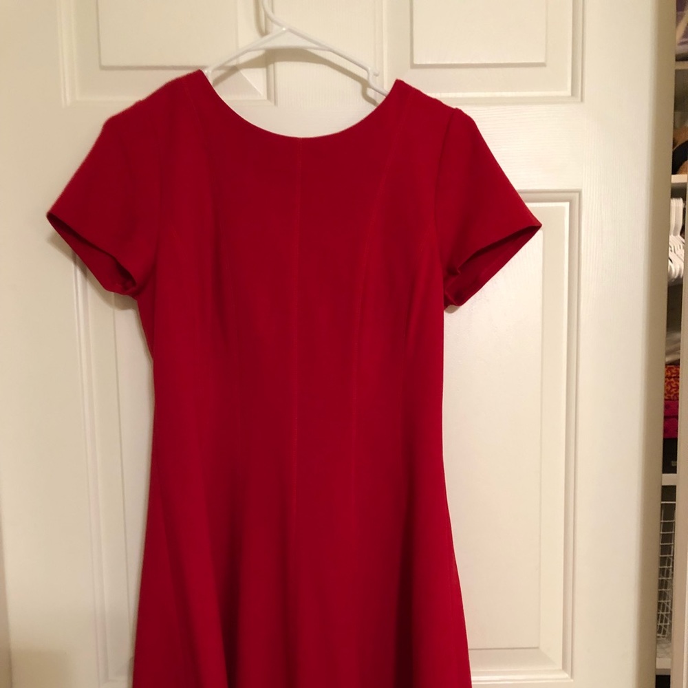 Banana Republic Red Swing Dress